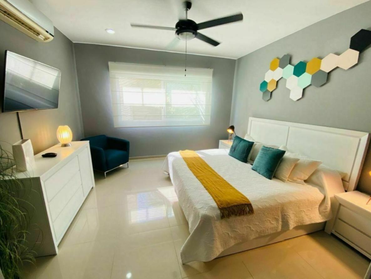 Diamante Azul Apartment Плая дел Кармен Екстериор снимка